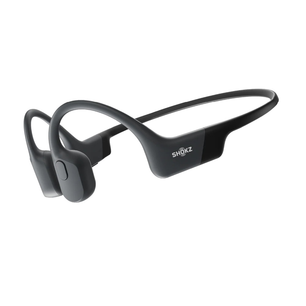 SHOKZ OPENRUN Black Wireless Bone Conduction Headphones